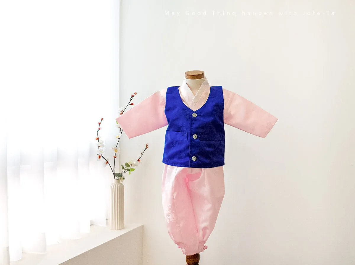 [ Premium ] Green Saekdong Baby Boy Hanbok