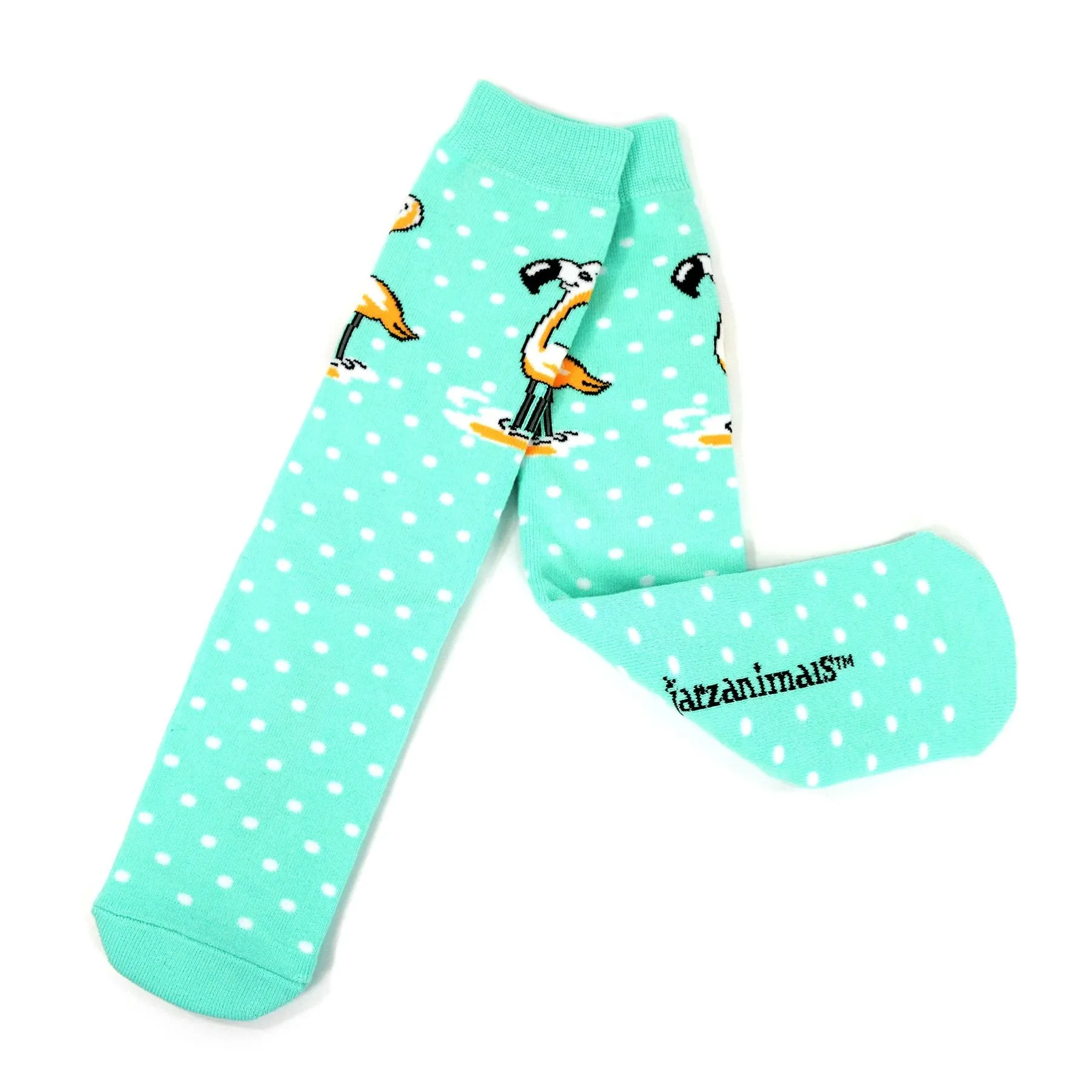 1 Pair Tarzanimals Cushion Knit Mid Calf Socks