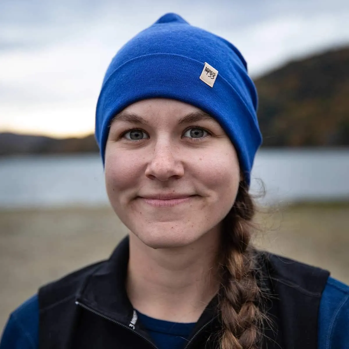 100% Merino Wool Cuff Beanie - Mens & Womens Warm Winter Hat - Watch Cap - Toque