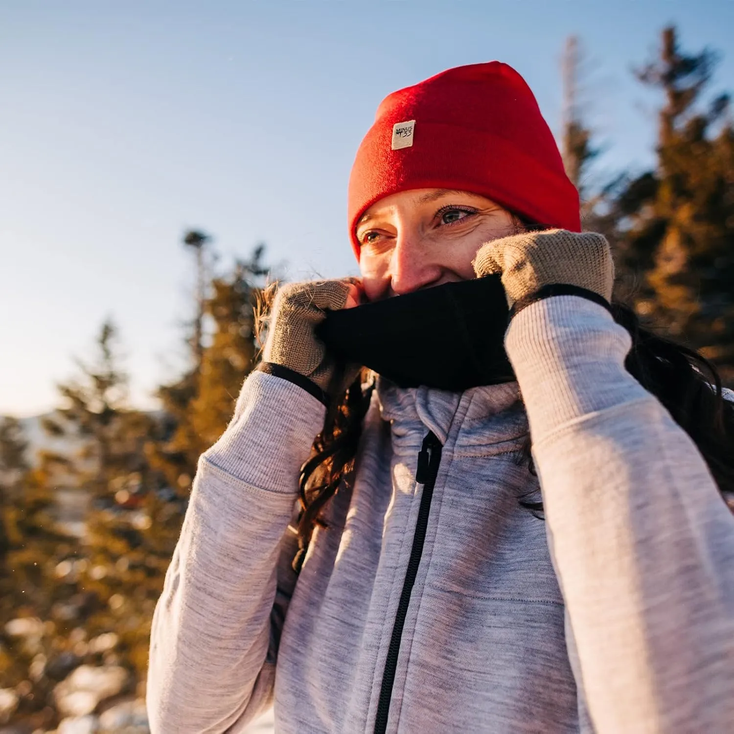 100% Merino Wool Cuff Beanie - Mens & Womens Warm Winter Hat - Watch Cap - Toque