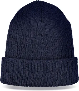 100% Wool GI Watch Cap  Warm Wool Beanie, Winter Hat for Outdoor, Hiking, Skiing & Cold Weather, Made in USA