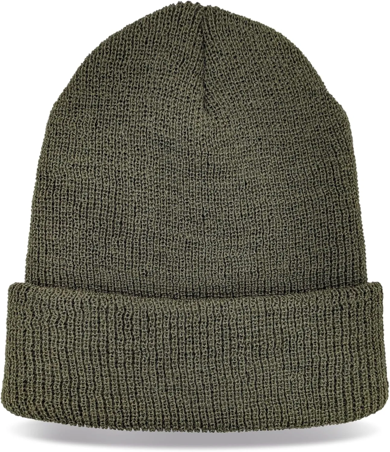100% Wool GI Watch Cap  Warm Wool Beanie, Winter Hat for Outdoor, Hiking, Skiing & Cold Weather, Made in USA