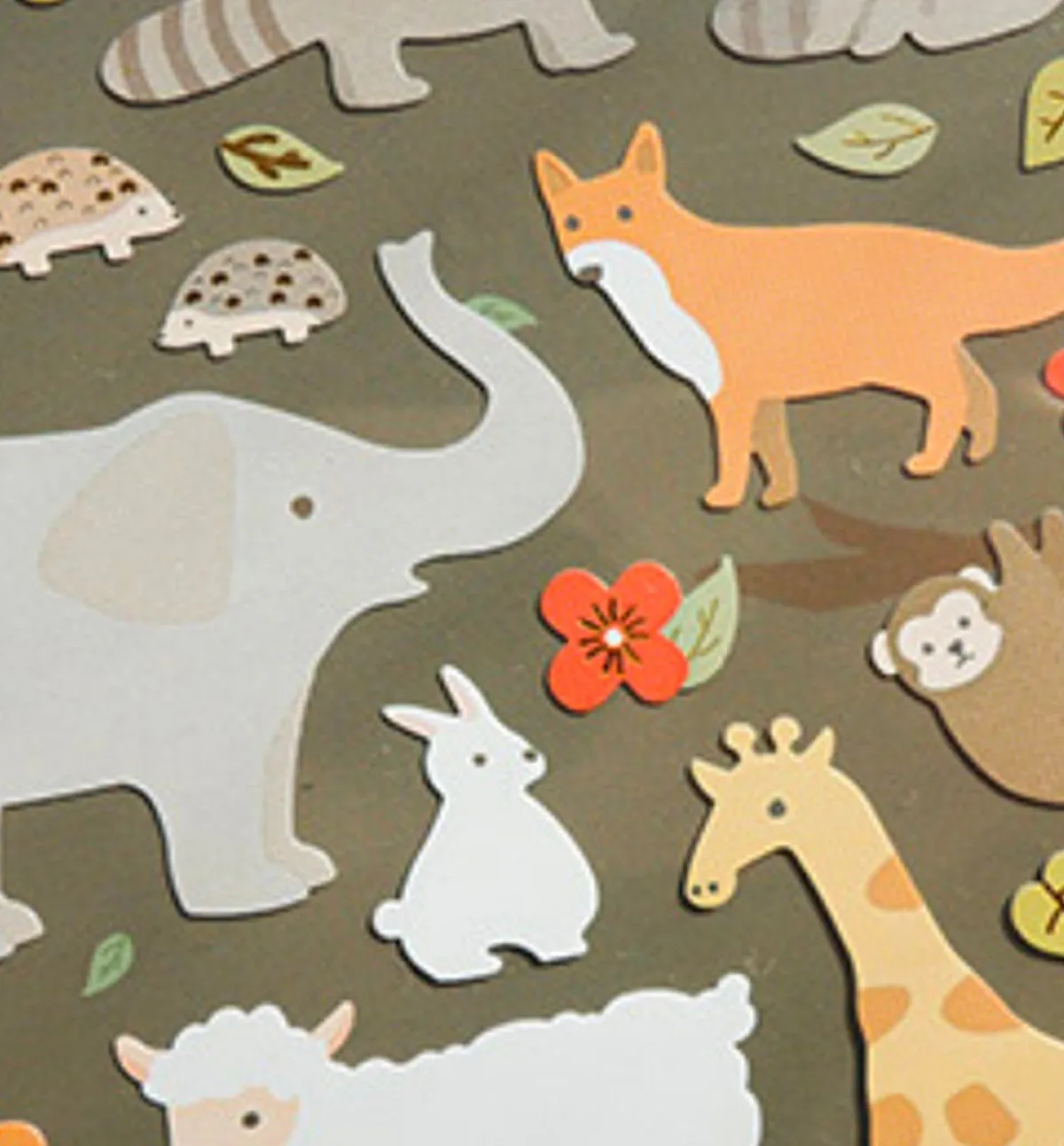 1072 Land Animals Sticker