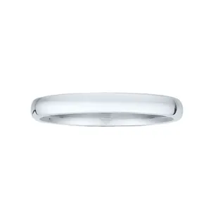 14k Gold 2MM High Dome Gents Wedding Band ZV1-2
