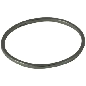 14kt Blackened Gold Thin Band Ring 1mm