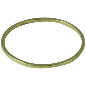 14kt Yellow Gold Thin Midi Ring 1mm