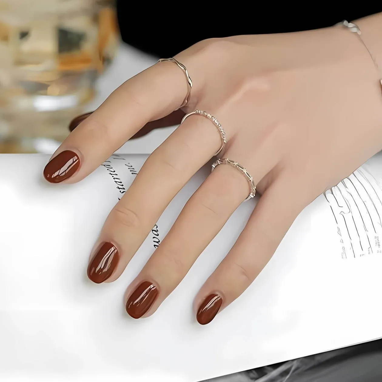 1.55mm Thin Twist Stacker Ring