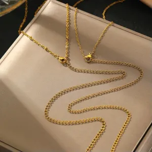 1pc Stainless Steel Waists Chain Minimalist Waists Chain Exquisite Layered Chain Waists Chain for Women Jewelry