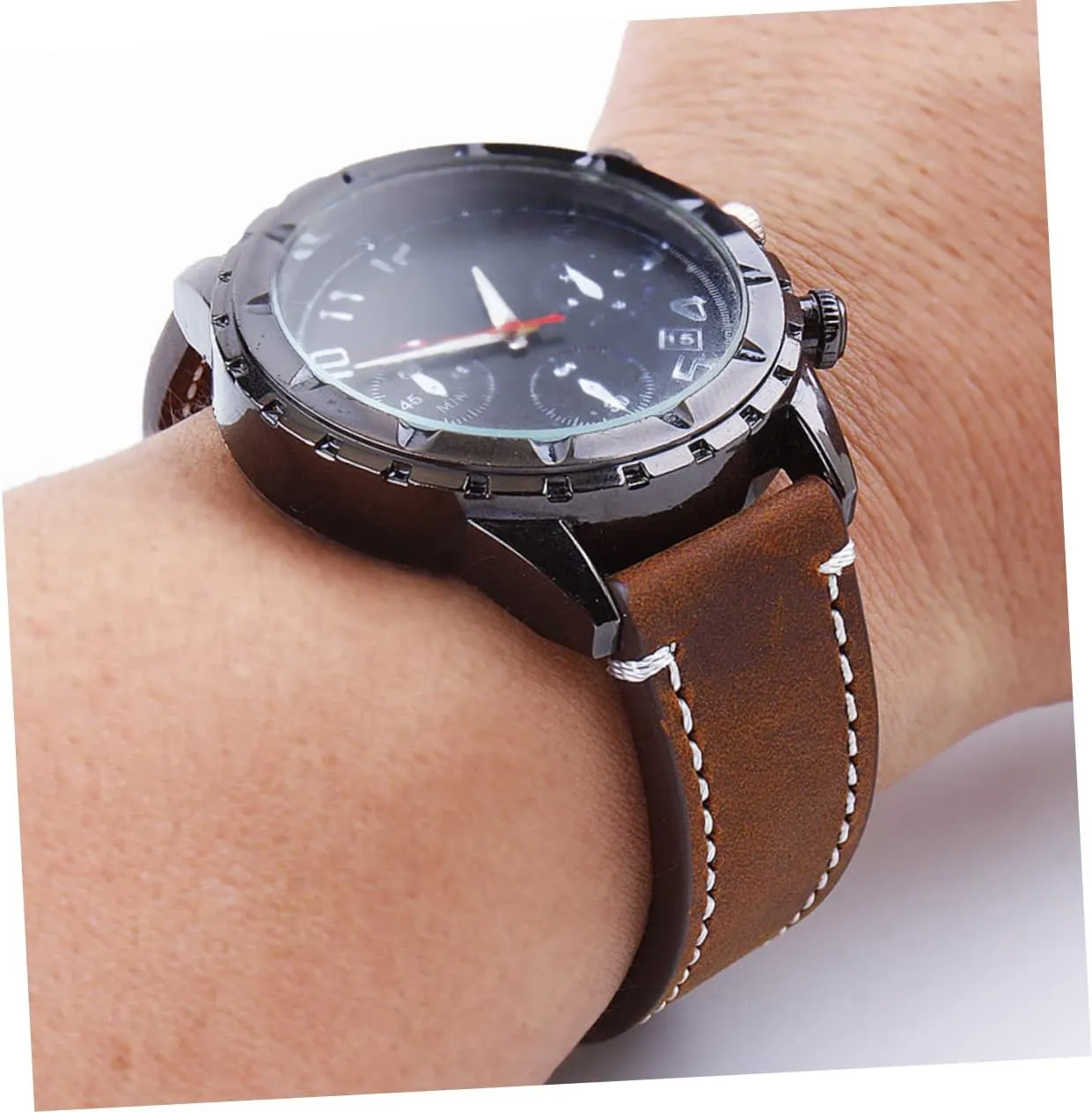1pc Vintage Replacement Watch Band Replacement Strap Wristband Vintage Replacement Band Leather Band