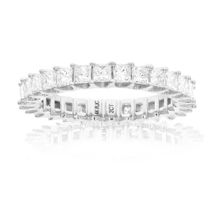 2 cttw Princess Diamond Eternity Ring in 14K Gold