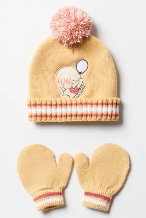 2 Piece Winnie The Pooh Hatset