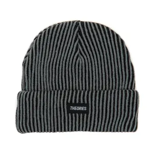 2 Tone Knit Beanie (Grey / Black)