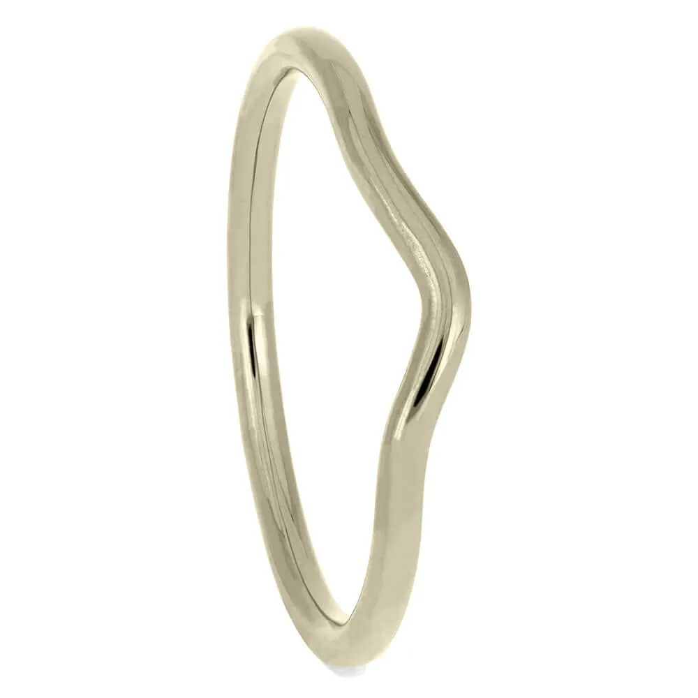2mm Custom Wedding Band with Curve