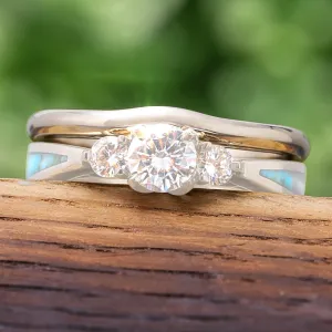 2mm Custom Wedding Band with Curve