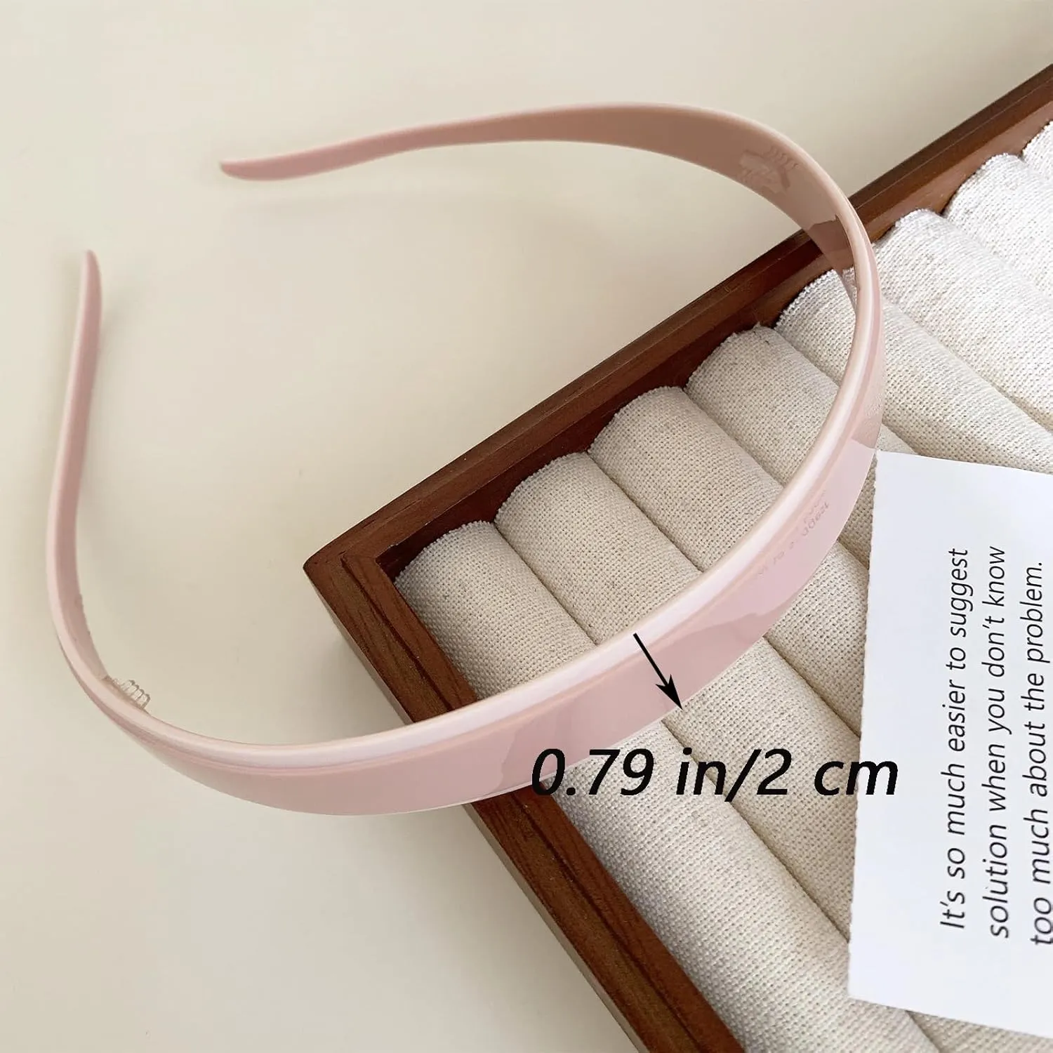 3 Pack Eyewear Headbands for Women Flex No Pressure Comfortable Headbands 0.79IN Fashion Acetic Headbands