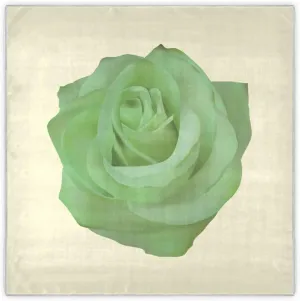35" Square Neck Scarf Headscarf Lightweight Women Silk Like Curly Headband Tie Sleeping at Night Fashion Bandana Vintage Style Flowers Green Flower