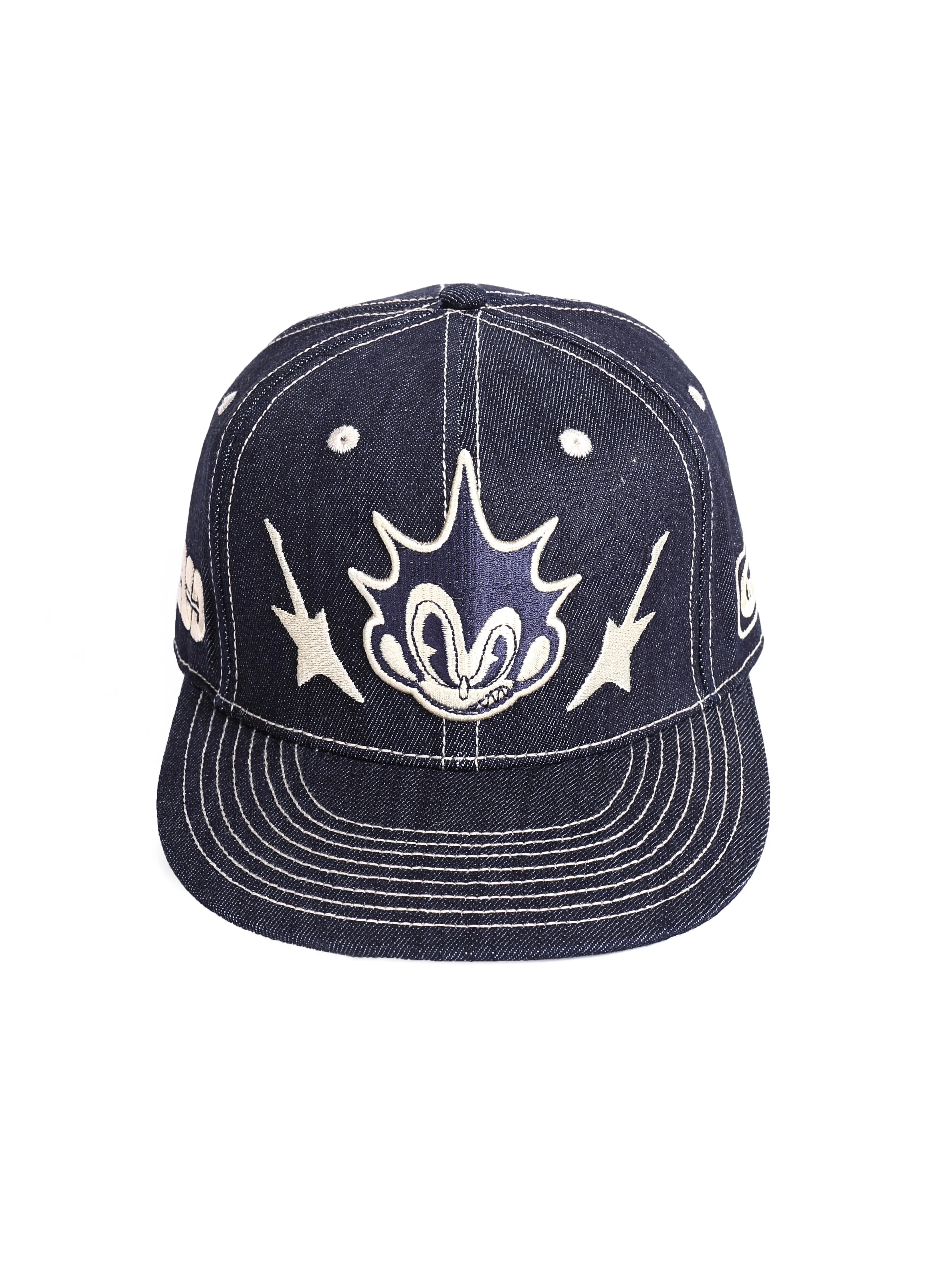 3D Embroidered Denim Baseball Cap