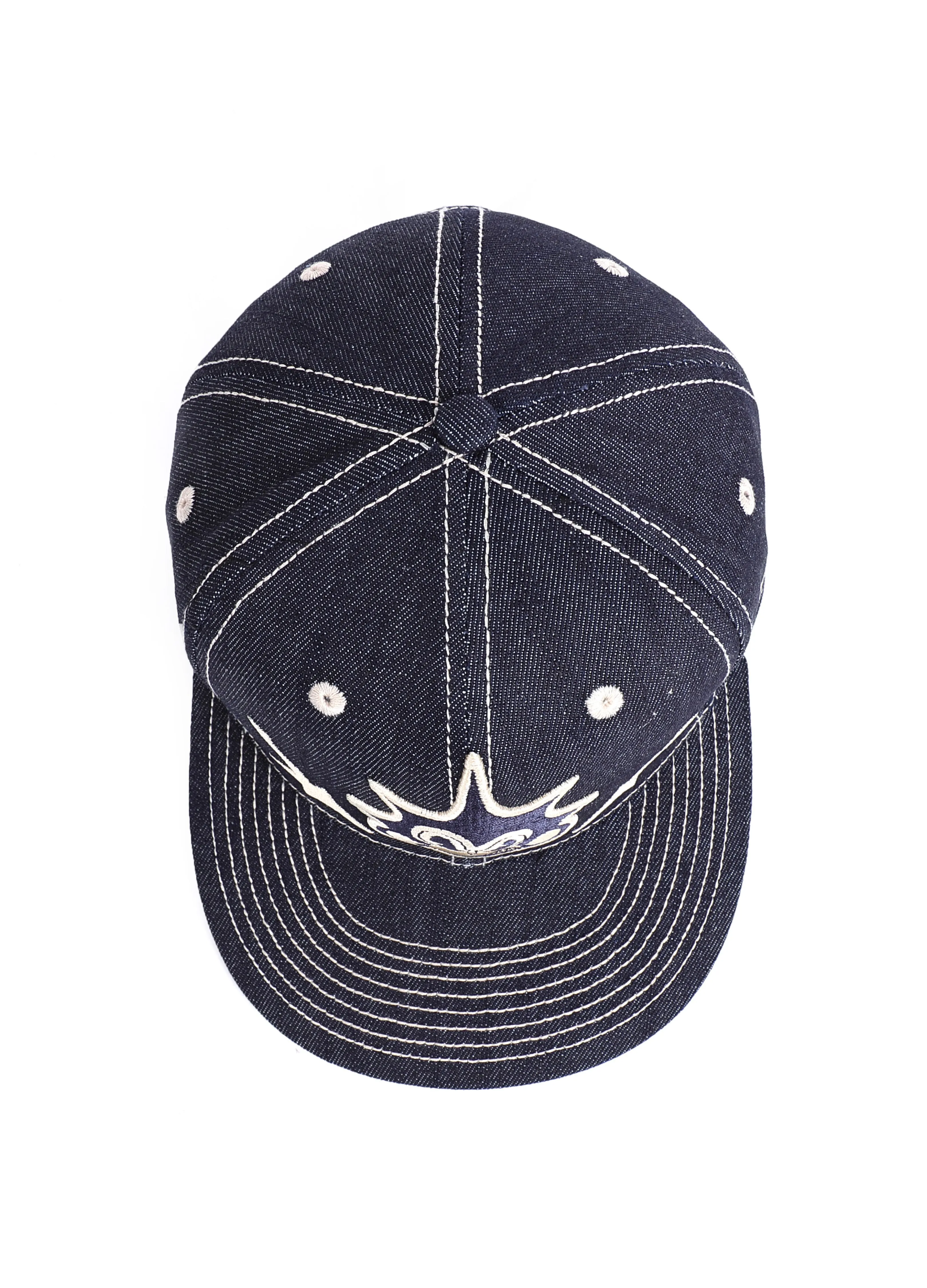 3D Embroidered Denim Baseball Cap