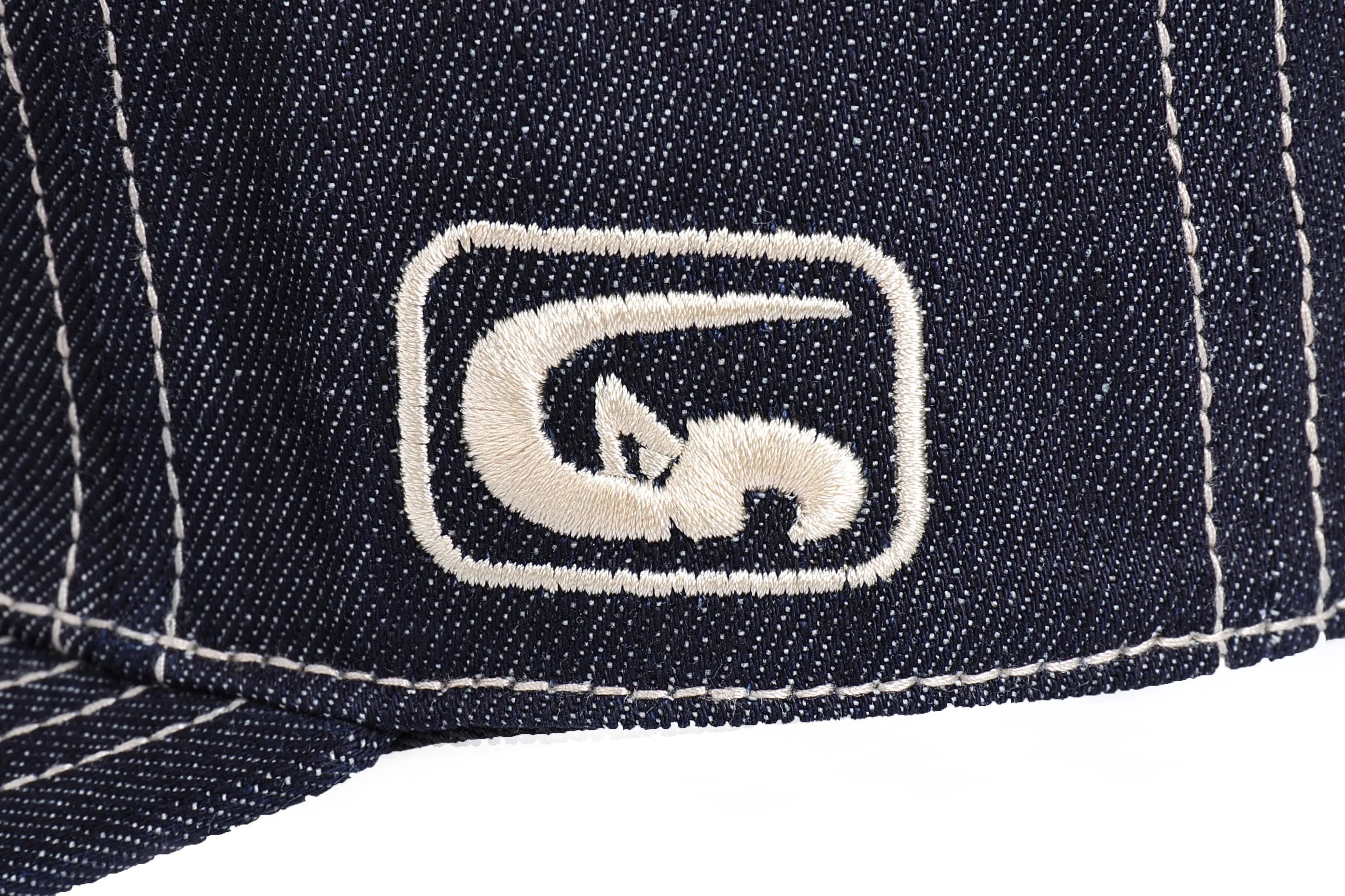 3D Embroidered Denim Baseball Cap