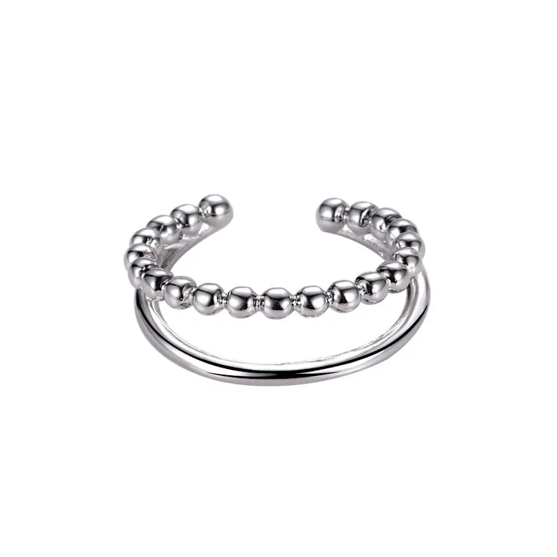 3Pcs/Set Korean Design Zircon Geometric Earrings  Ear Cuff