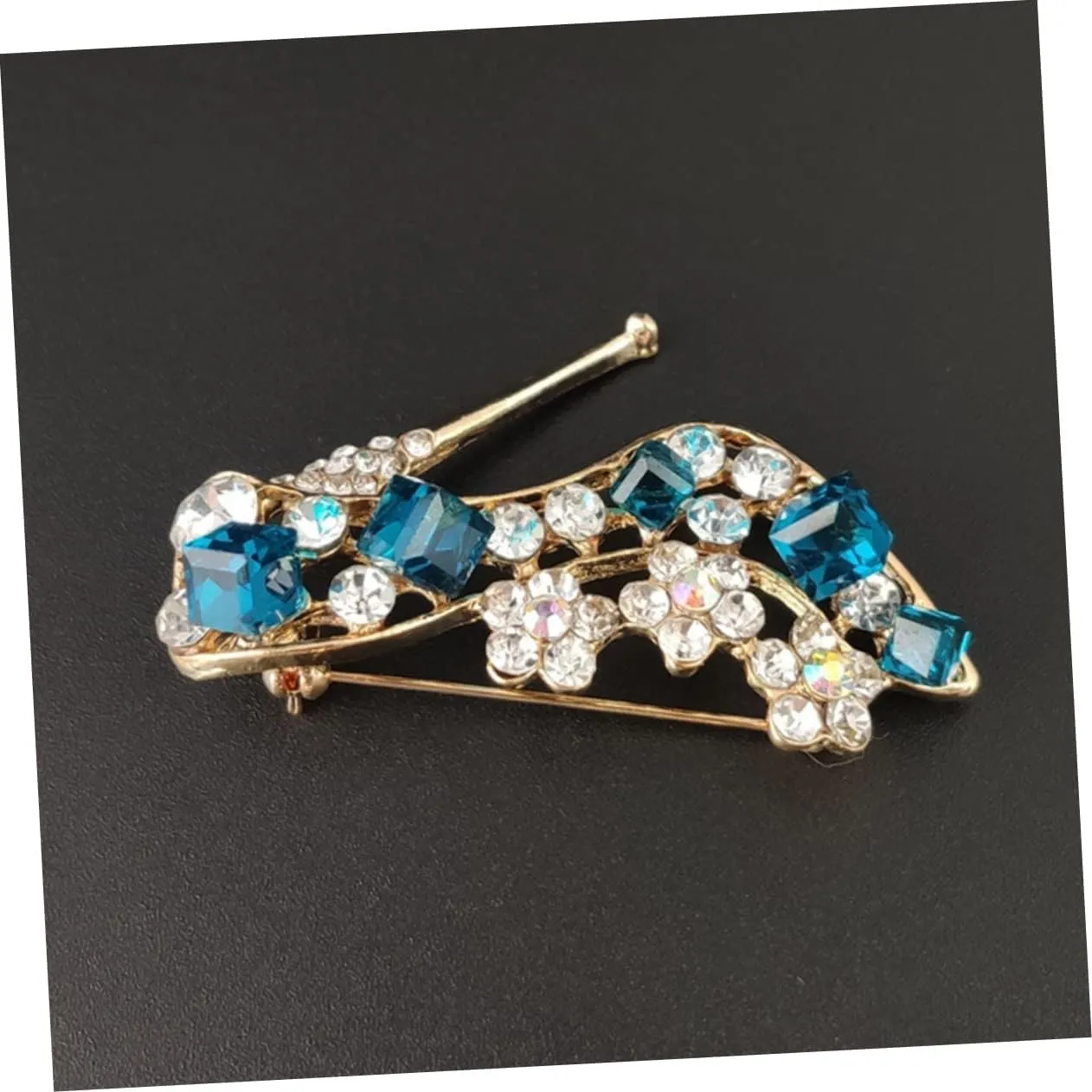 4 Pcs Badge Diamond Jewelry Diamond Heels Rhinestone Heels Decorative Corsage Brooches Rhinestone