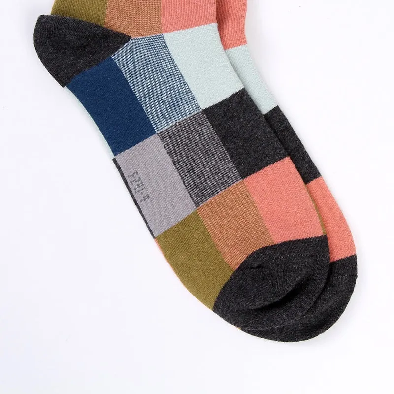 5 Pairs/Lot Combed Cotton Men'S Socks Compression