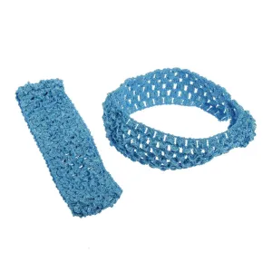 50 Pack Newborn Girls Toddler Hairbands Elastic Crochet Headbands in 25 Colors