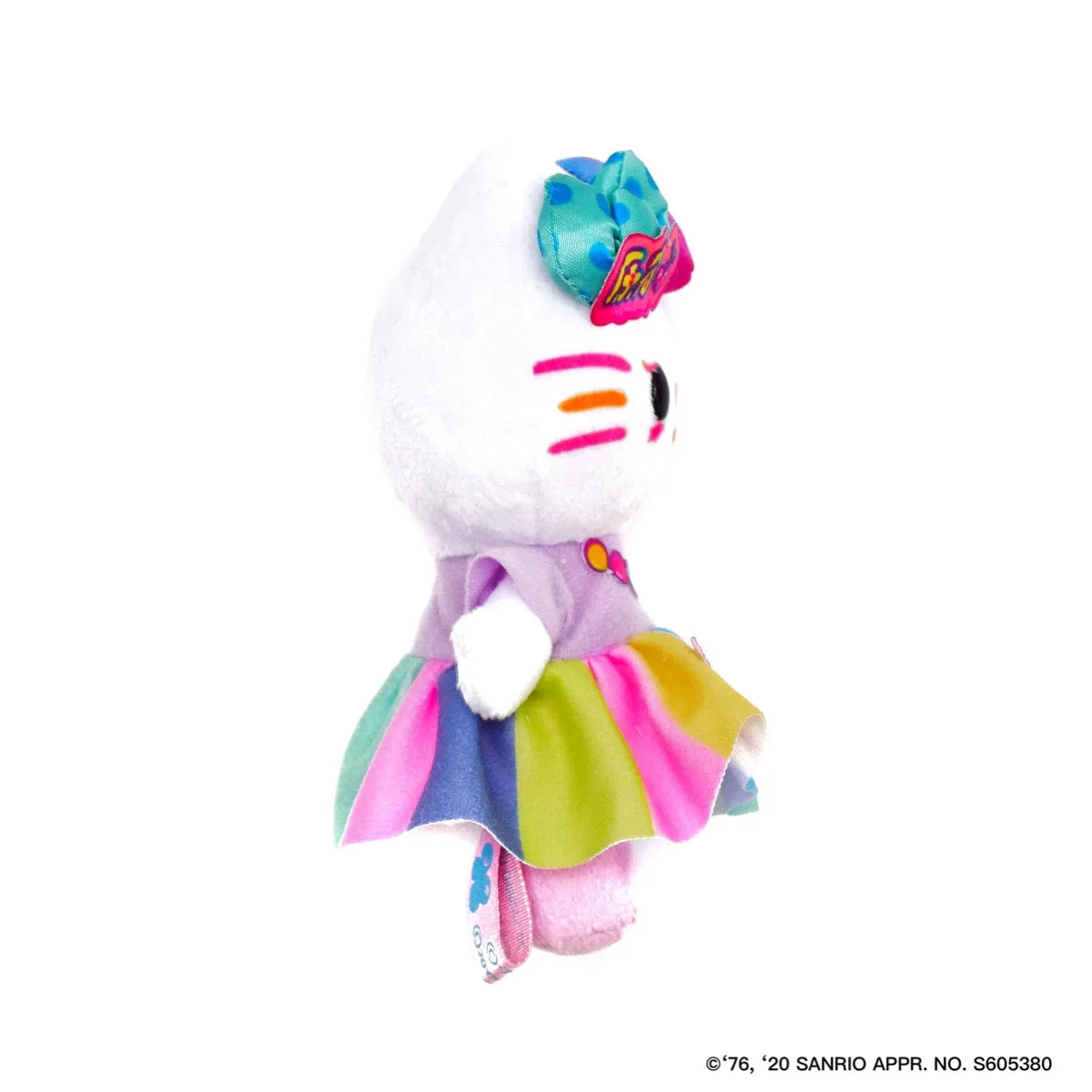 6% Dokidoki Kawaii Monster Cafe & Hello Kitty mascot keychain