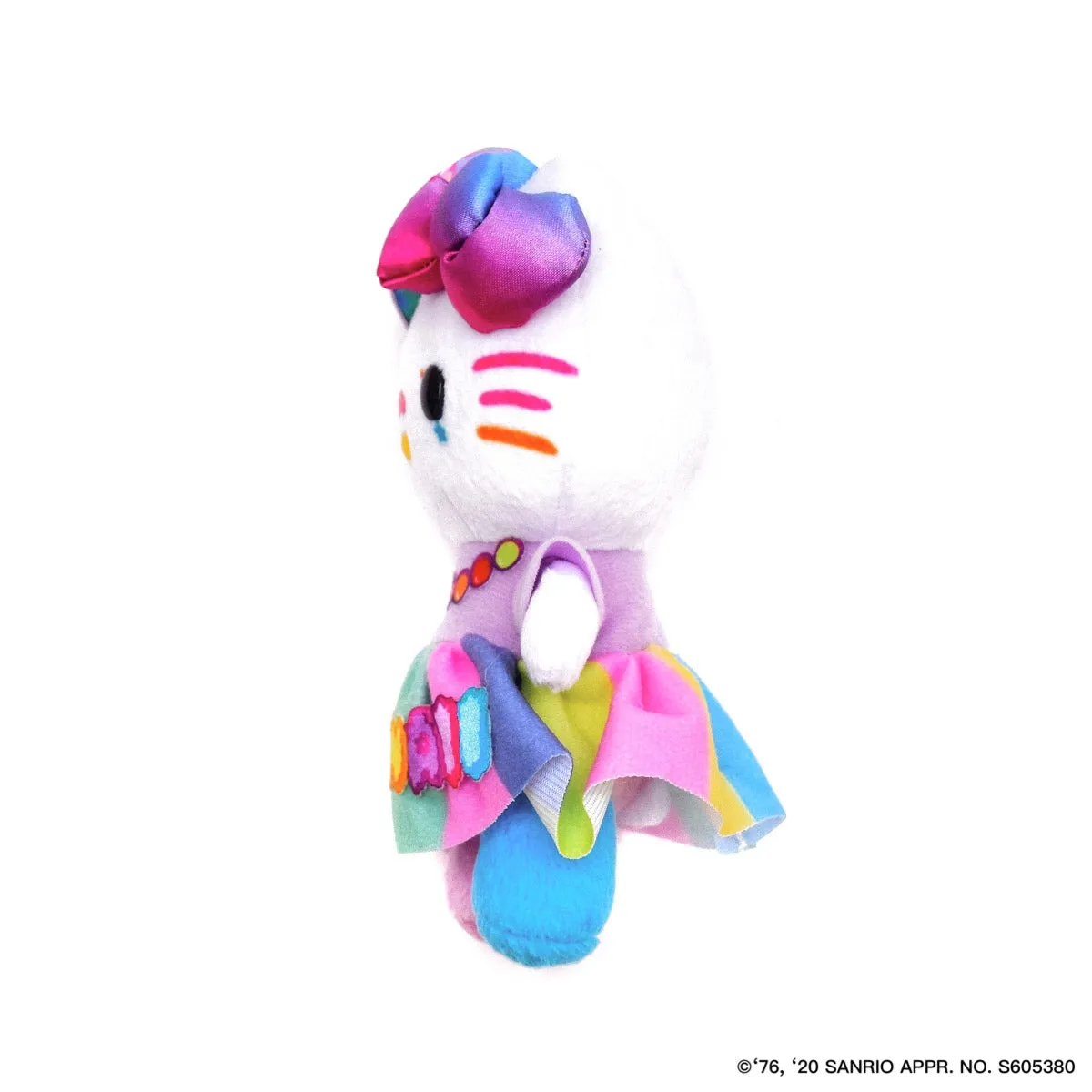 6% Dokidoki Kawaii Monster Cafe & Hello Kitty mascot keychain