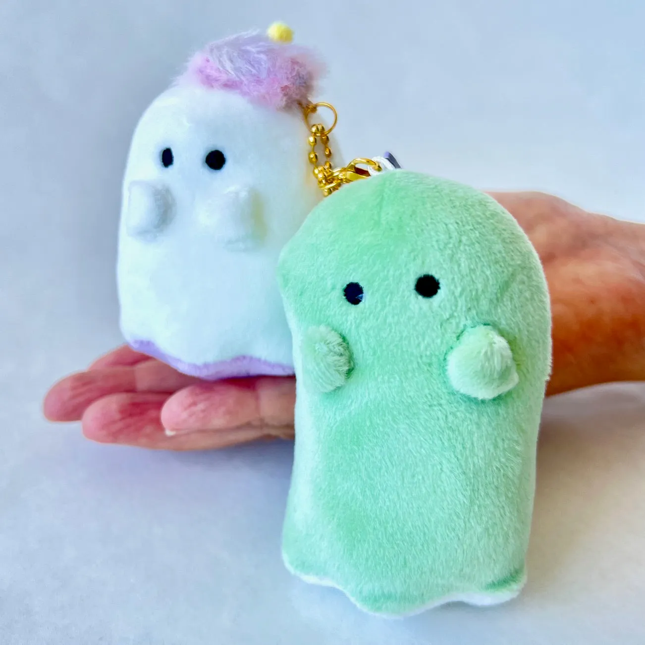 63310 CRUX UNICORN GHOST BUDDIES PLUSH CHARMS-3 Pairs