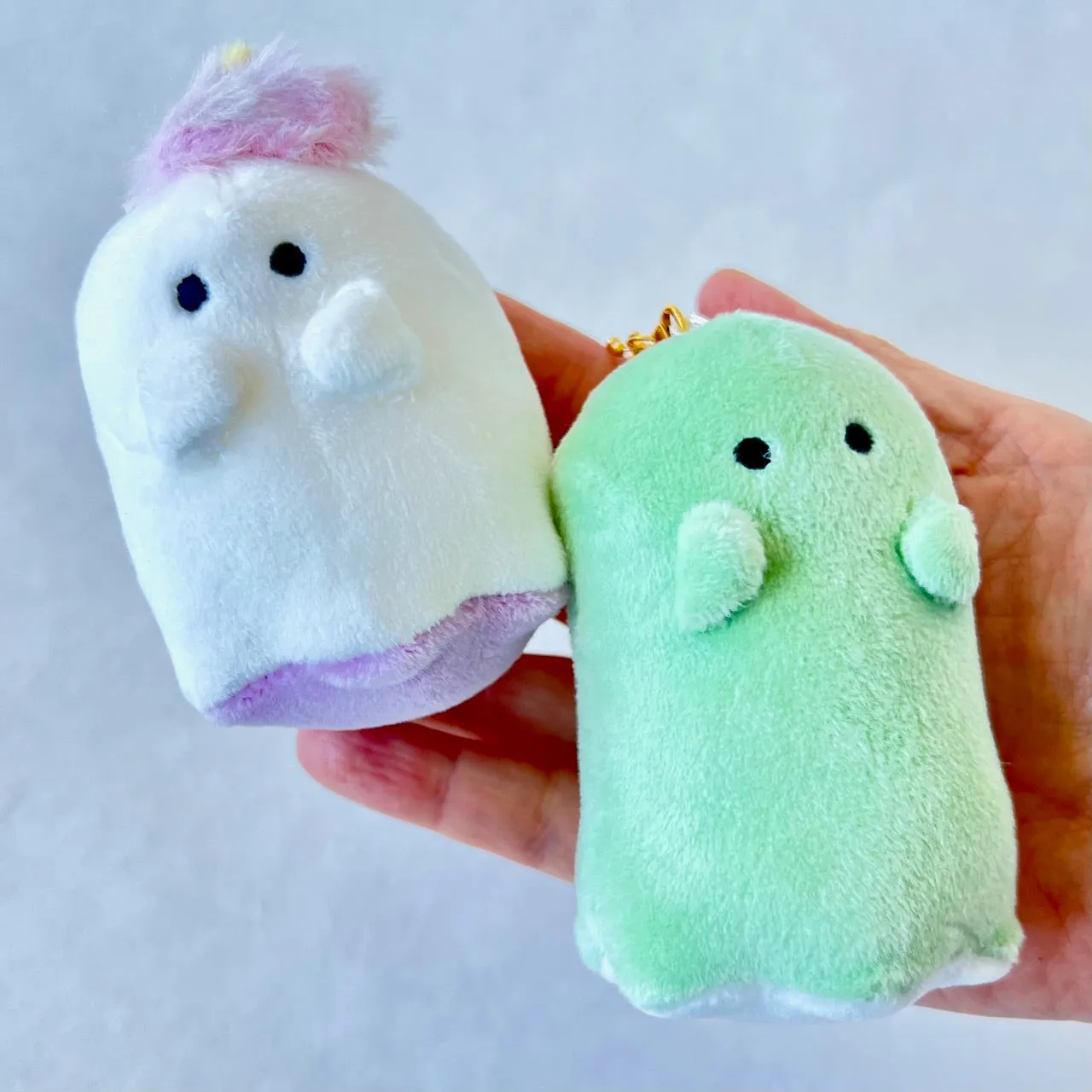 63310 CRUX UNICORN GHOST BUDDIES PLUSH CHARMS-3 Pairs