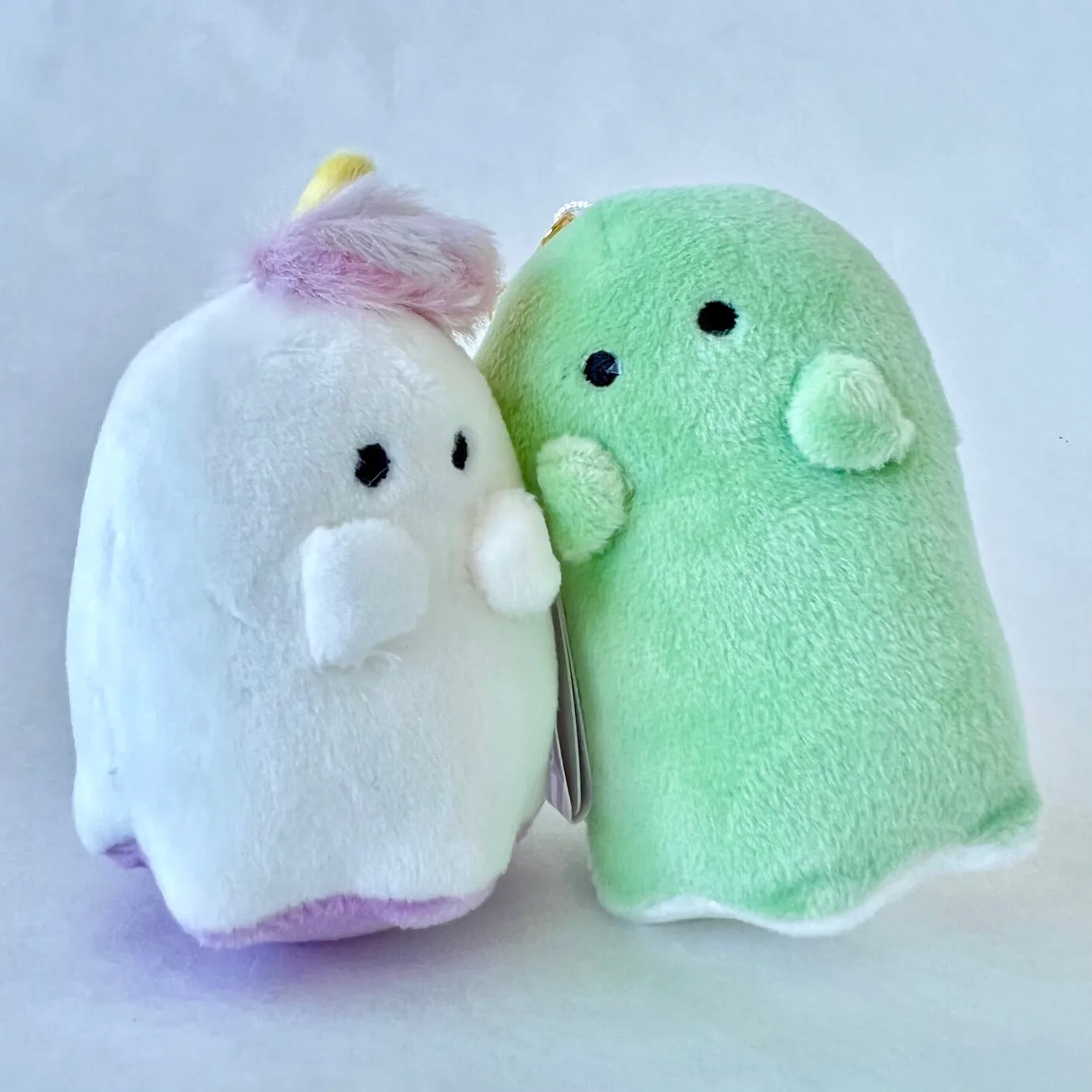 63310 CRUX UNICORN GHOST BUDDIES PLUSH CHARMS-3 Pairs
