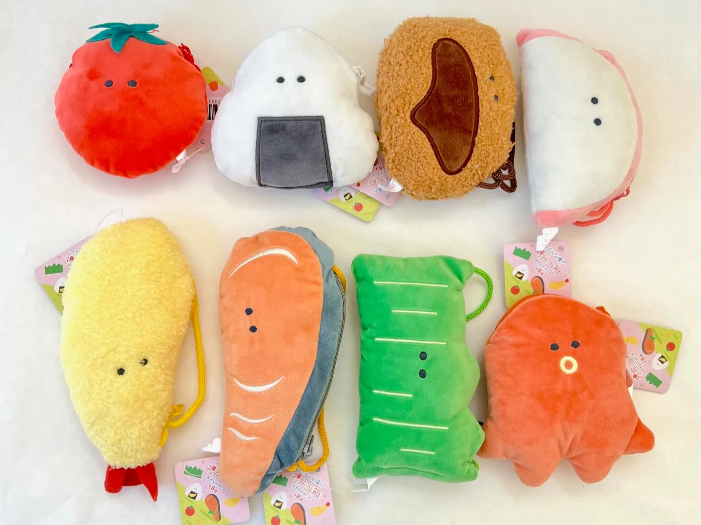 63380 BENTO PICNIC LUNCH PLUSH BAGS-8