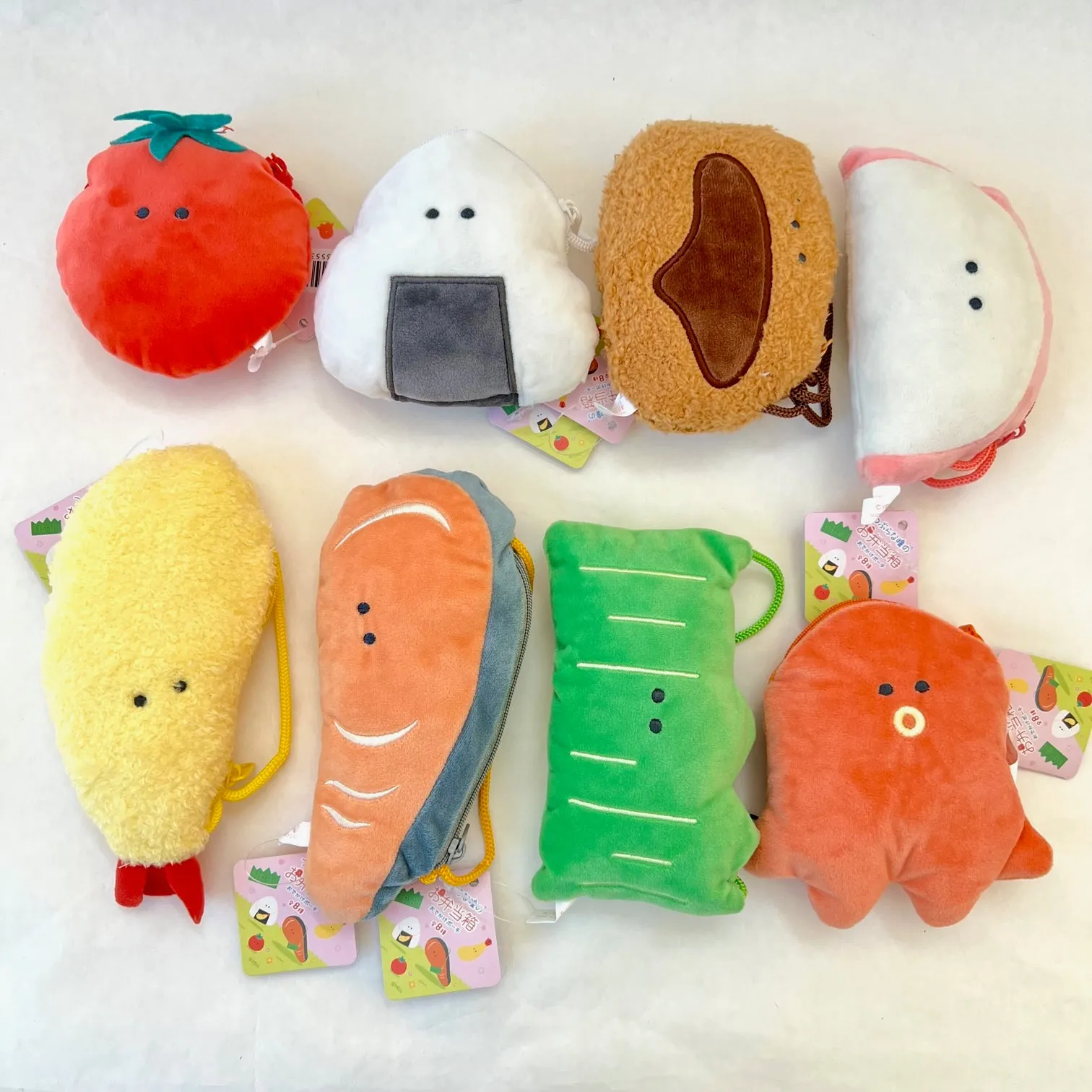 63380 BENTO PICNIC LUNCH PLUSH BAGS-8