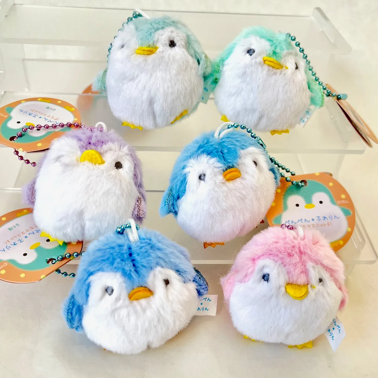 63463 PENGUIN PLUSH CHARM-6