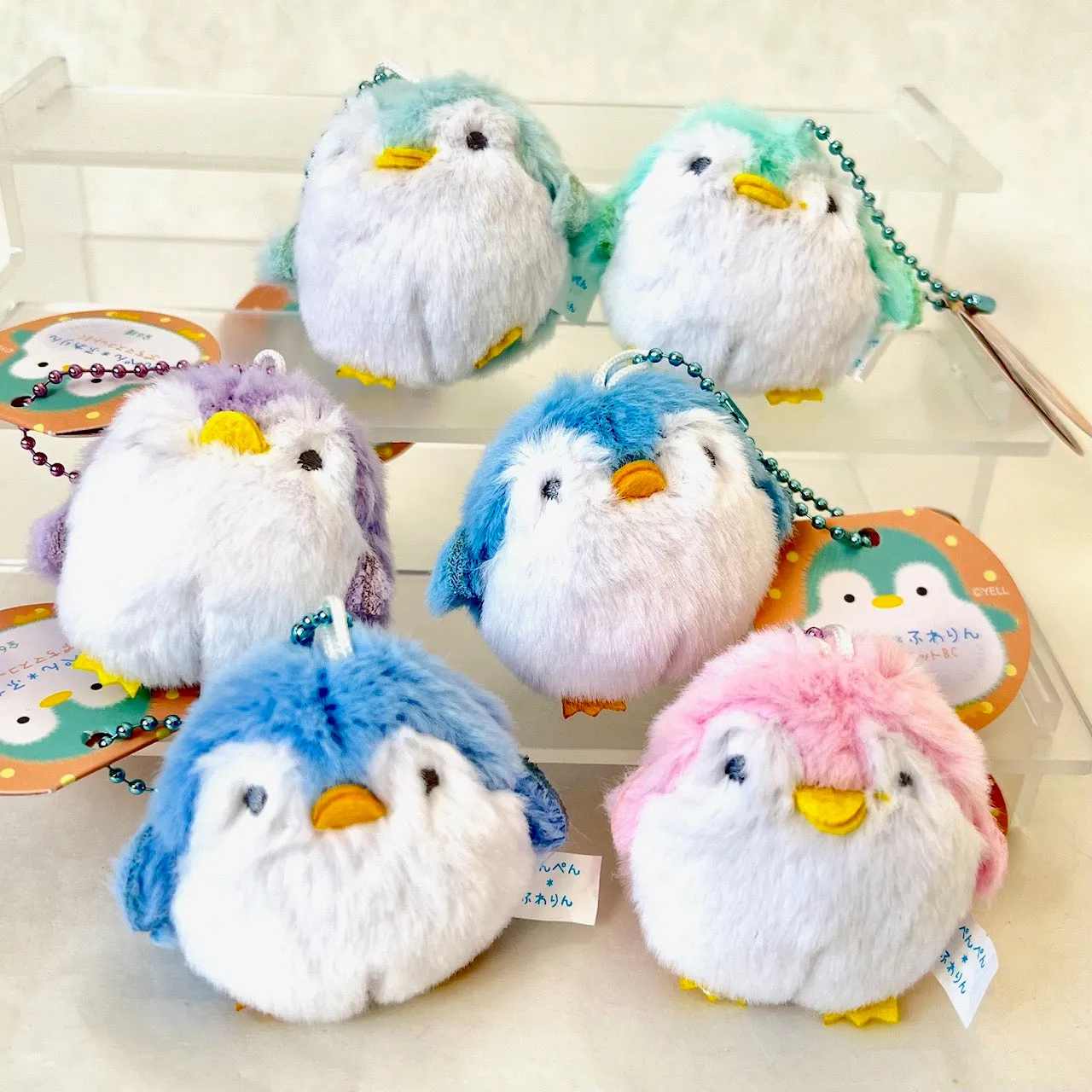 63463 PENGUIN PLUSH CHARM-6