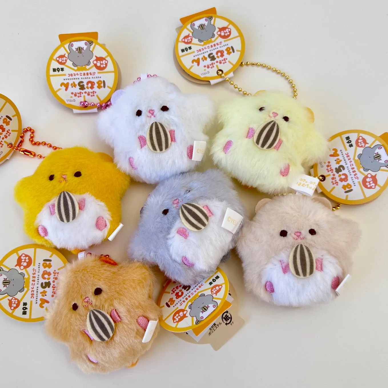 63502 HAMSTER PLUSH CHARMS-6