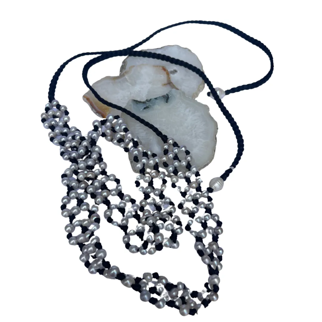 72” Freshwater Pearl Necklace/Belt