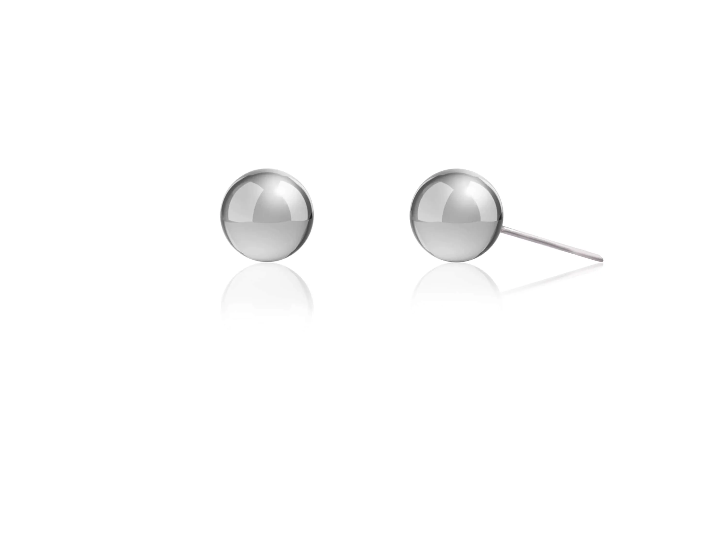 925 Sterling Silver Ball Studs