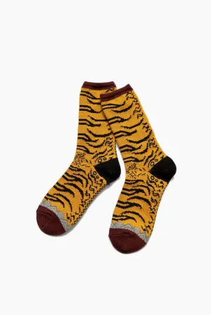 96 Yarns Nepal Tiger Socks, Yellow