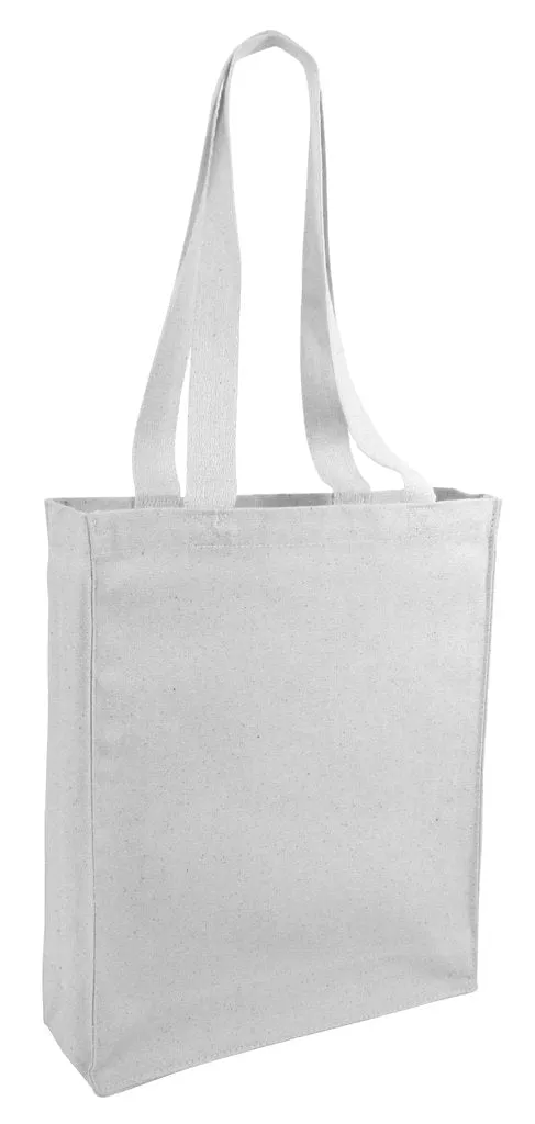 A Stylish And Functional Custom Canvas Book Tote Bag That Doesn't Sacrifice Space!