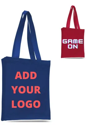 A Stylish And Functional Custom Canvas Book Tote Bag That Doesn't Sacrifice Space!