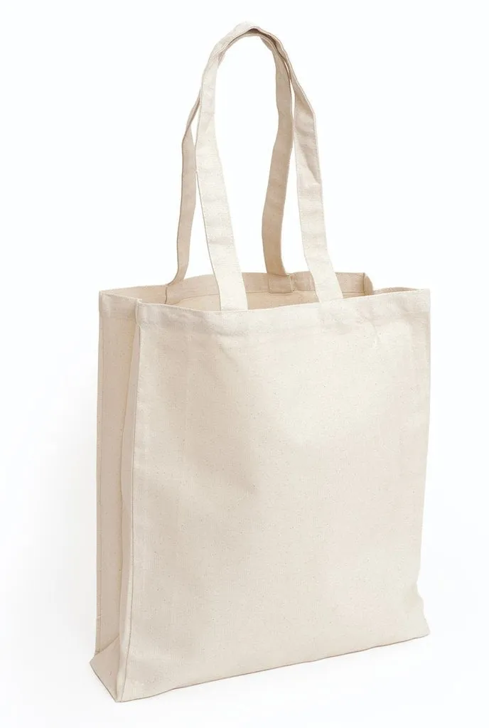 A Stylish And Functional Custom Canvas Book Tote Bag That Doesn't Sacrifice Space!