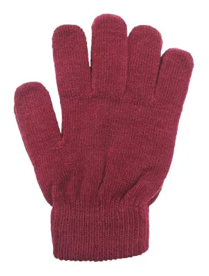 A&R Sports Knit Gloves One Size Berry