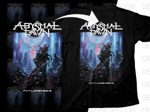 Abysmal Dawn Surreal Skeletal Creature in Futuristic Landscape Png Halftone Digital Download