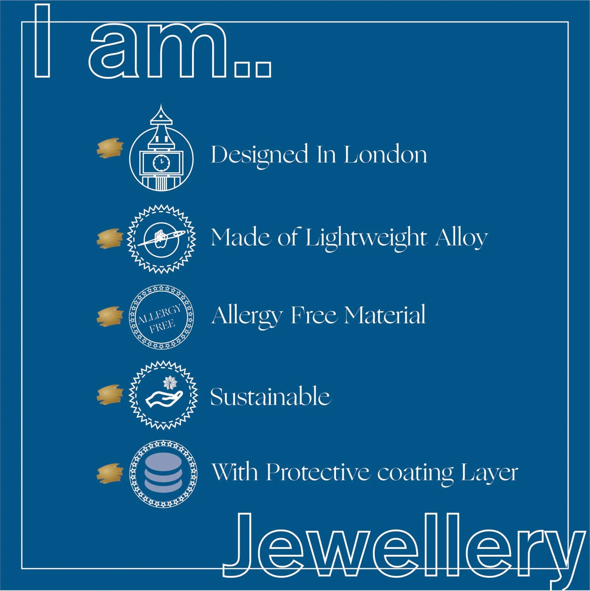 Accessorize London Women's Multi Celestial Set of 3 Stones Rings Small