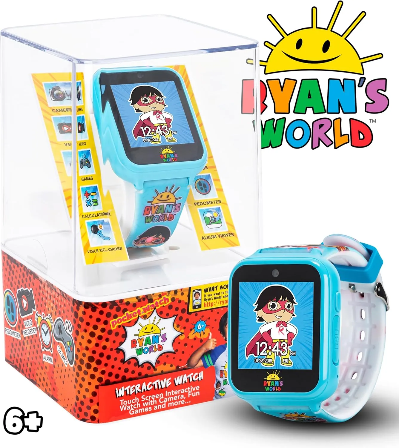 Accutime Touchscreen Interactive Smart Watch
