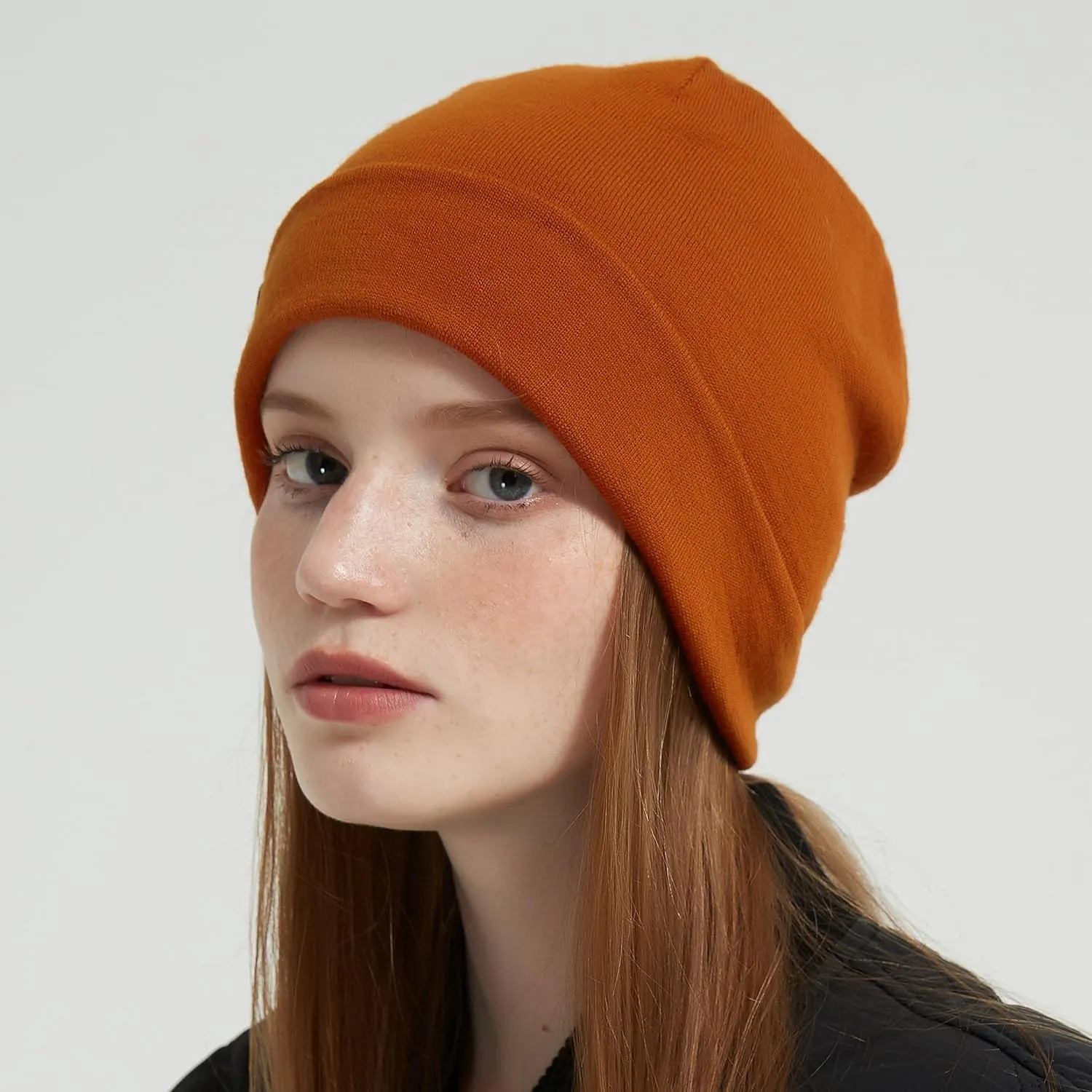 ACUSHLA 100% Merino Wool Cuff Beanie for Men & Women Knitted Winter Hat Unisex Watch Cap Skull Wrap for Cold Weather
