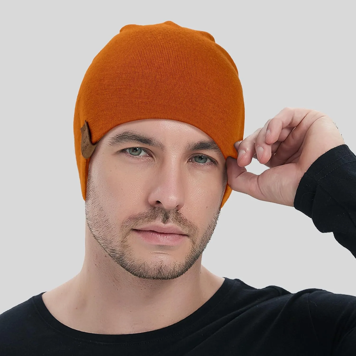 ACUSHLA 100% Merino Wool Cuff Beanie for Men & Women Knitted Winter Hat Unisex Watch Cap Skull Wrap for Cold Weather