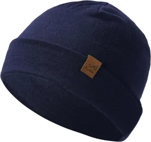 ACUSHLA 100% Merino Wool Cuff Beanie for Men & Women Knitted Winter Hat Unisex Watch Cap Skull Wrap for Cold Weather